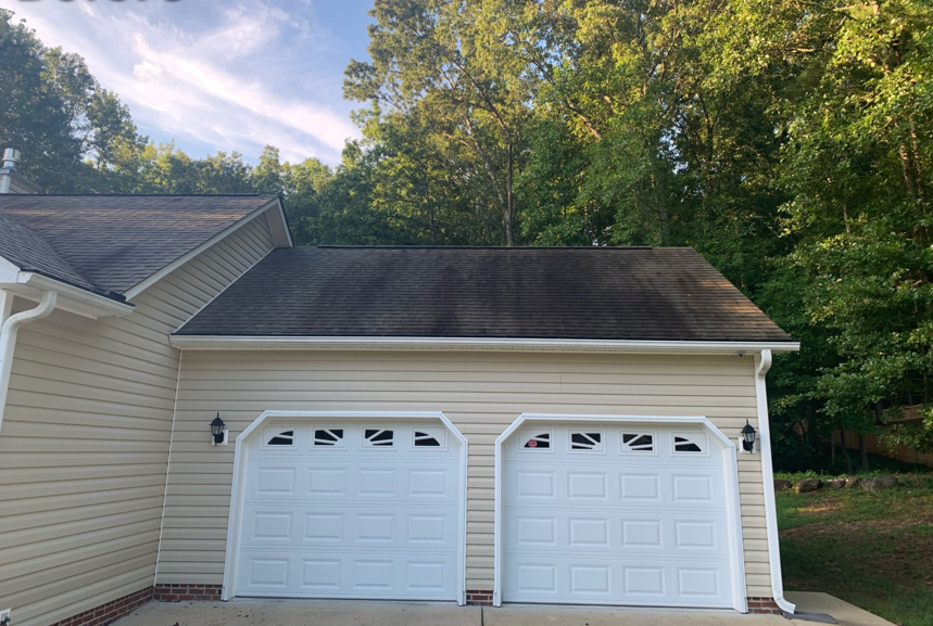 Roof washing second before